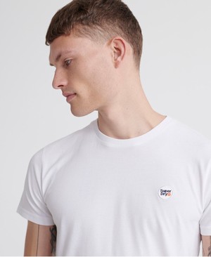 Superdry Collective Férfi Pólók Fehér | LZAWD6835